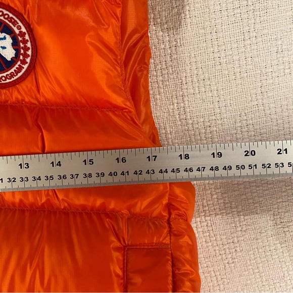 Orange Canada Goose Crofton Vest | Size Small - Picture 10 of 11